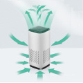 filtro de ar hepa de mesa portátil para casa inteligente, filtro de ar, purificador de ar, filtro de ar